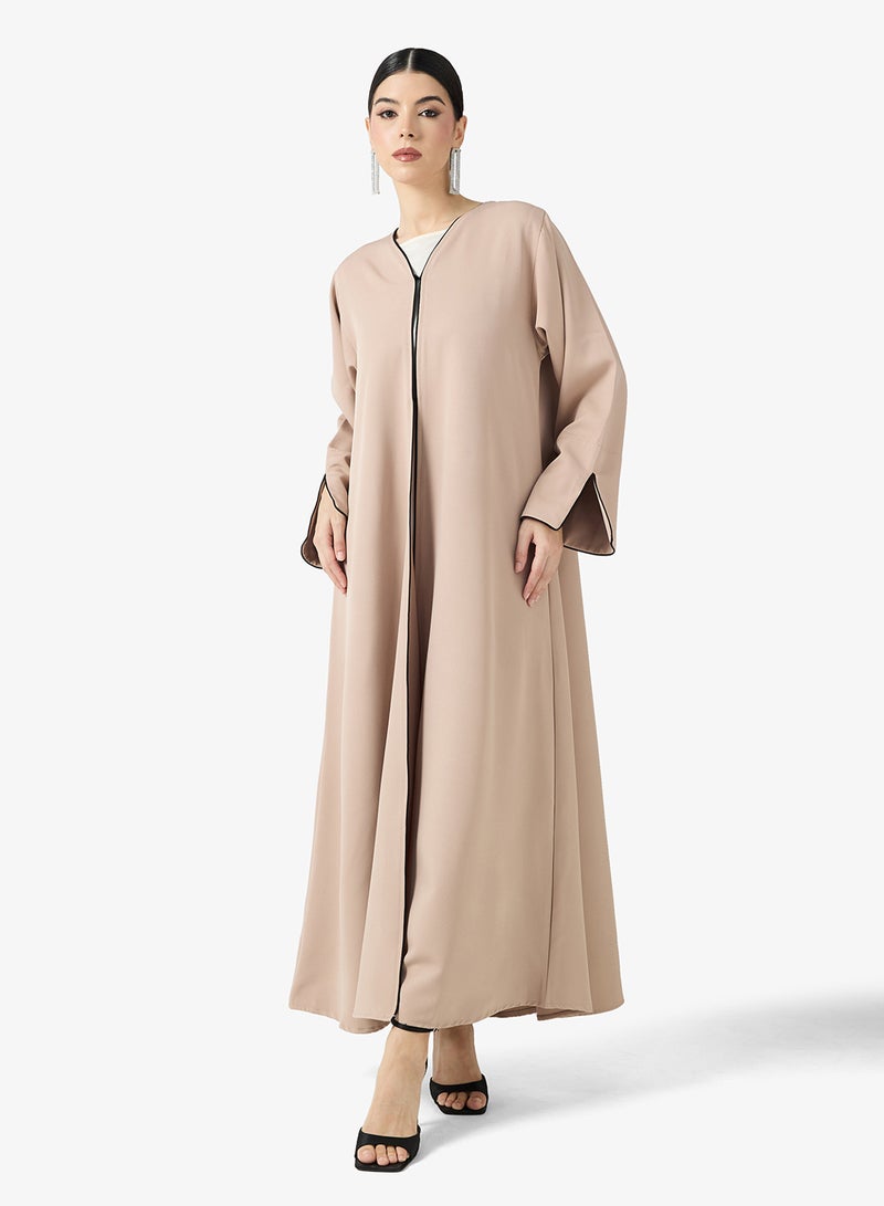 hayas closet Embellished Abaya With Sheila - Image 5